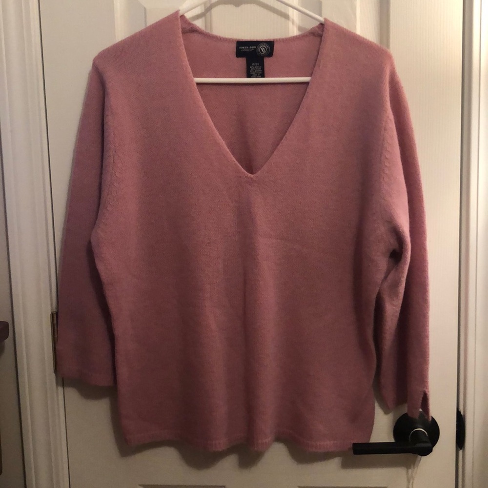 COPY - Rose Pink cashmere look sweater